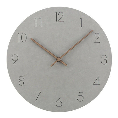 NordClock - Stille Scandinavische Wandklok - Minimalistisch Design-Wall Clocks-De Bazelaar