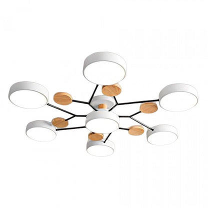 Elegant NordicBranch™ Plafondlamp – Scandinavisch Design met LED-light decor-De Bazelaar