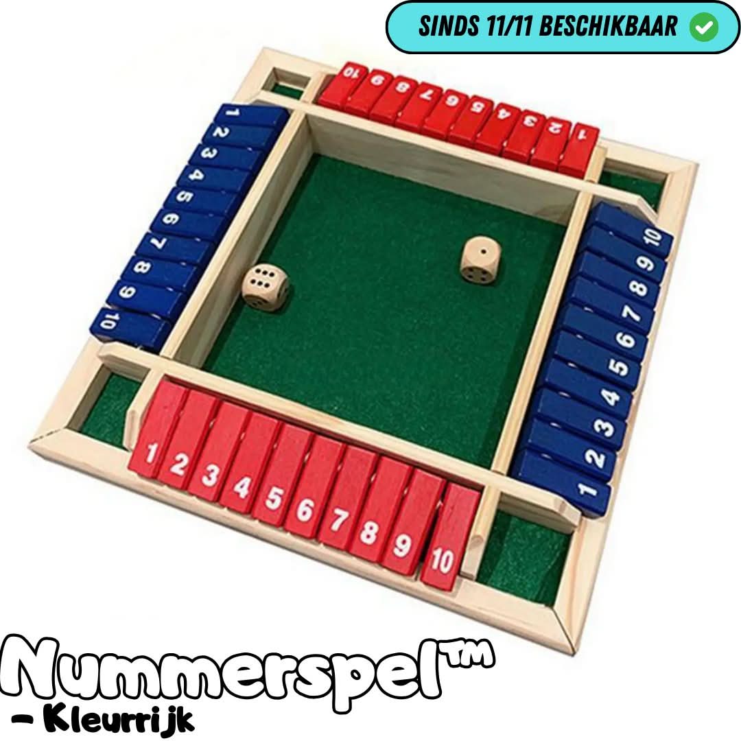 Nummerspel™ | Het tofste familiespel!