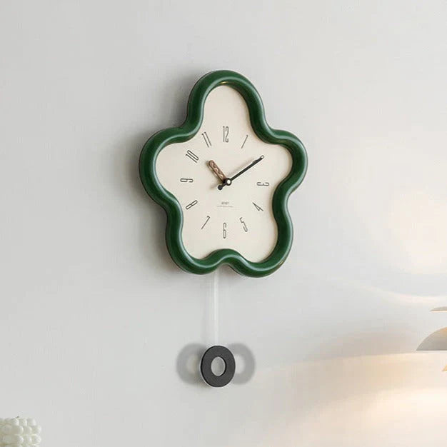 PetalTime - 3D Wandklok - Stille Beweging - Uniek Design-Wall Clocks-De Bazelaar