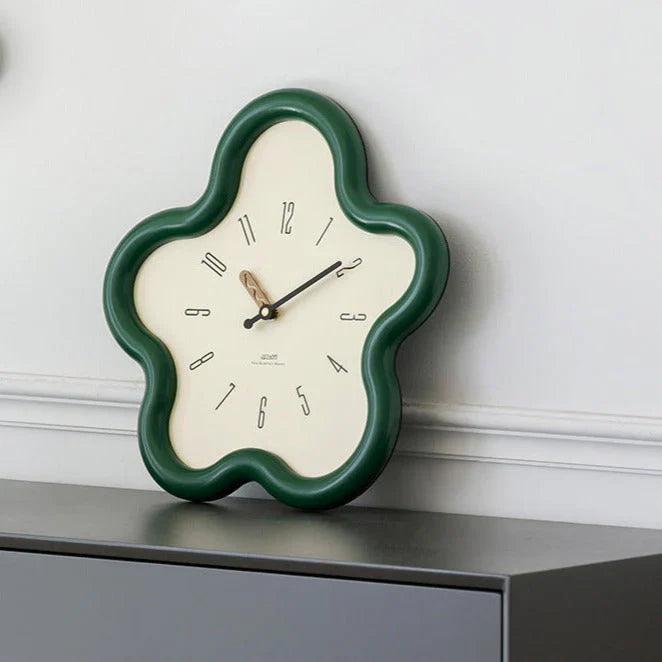 PetalTime - 3D Wandklok - Stille Beweging - Uniek Design-Wall Clocks-De Bazelaar