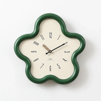 PetalTime - 3D Wandklok - Stille Beweging - Uniek Design-Wall Clocks-De Bazelaar