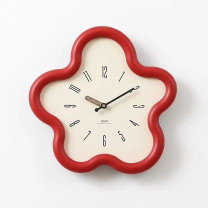 PetalTime - 3D Wandklok - Stille Beweging - Uniek Design-Wall Clocks-De Bazelaar