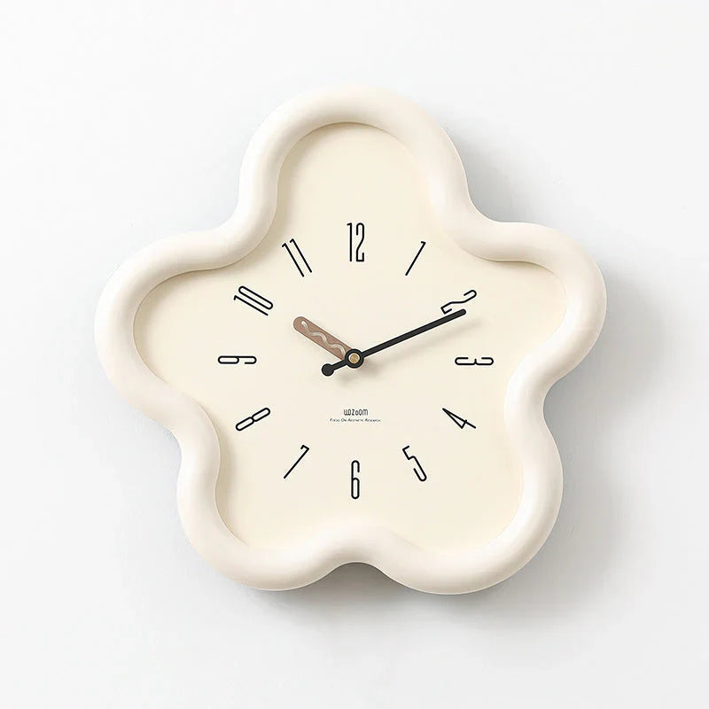 PetalTime - 3D Wandklok - Stille Beweging - Uniek Design-Wall Clocks-De Bazelaar