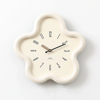 PetalTime - 3D Wandklok - Stille Beweging - Uniek Design-Wall Clocks-De Bazelaar