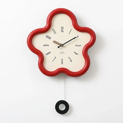 PetalTime - 3D Wandklok - Stille Beweging - Uniek Design-Wall Clocks-De Bazelaar