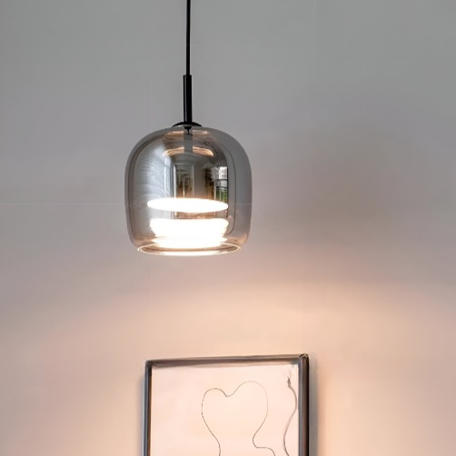 Luxe LED Deurhanger van Noordisch Glas-light decor-De Bazelaar