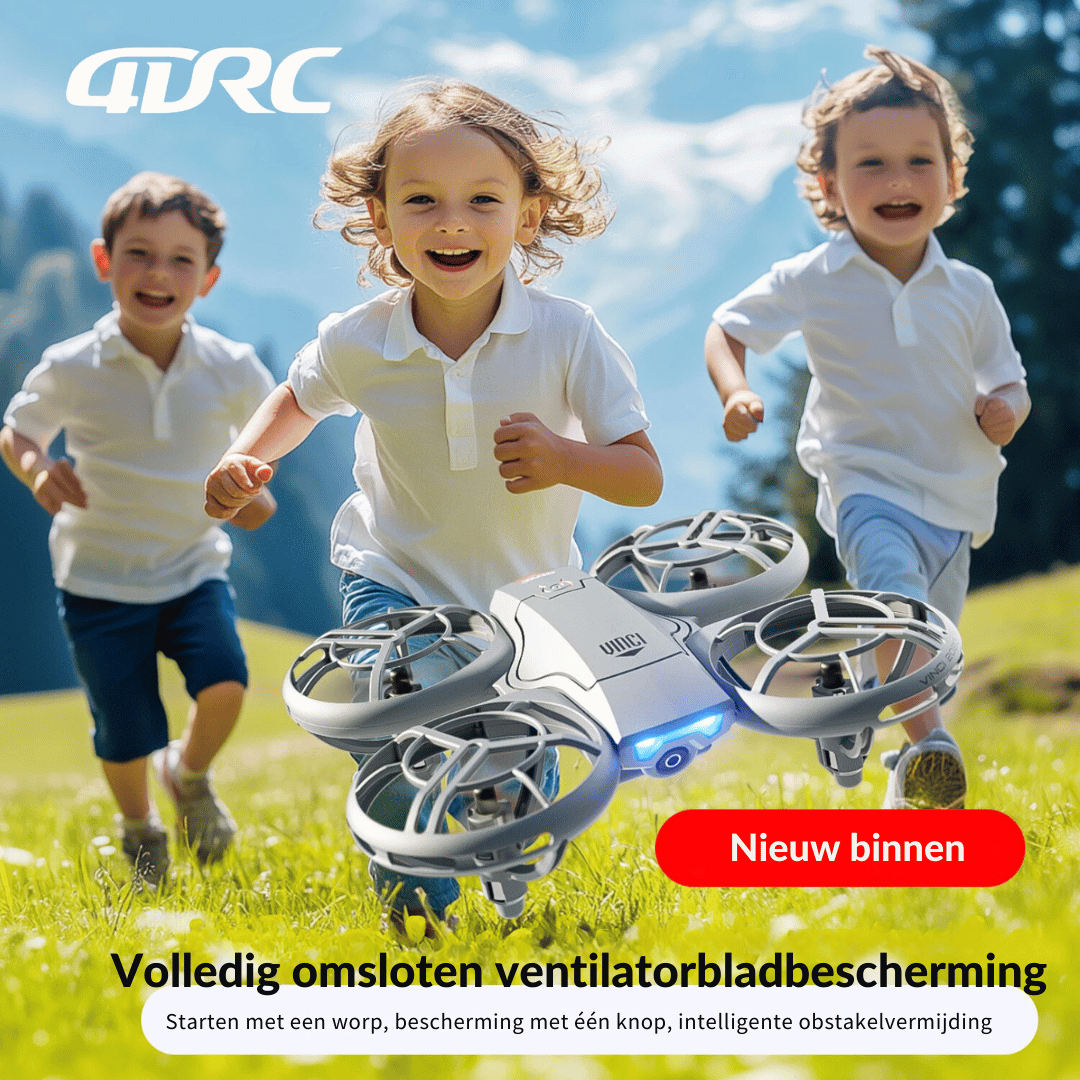 V8 Mini Drone - 4K HD Camera - WiFi - Hoogtehoudfunctie