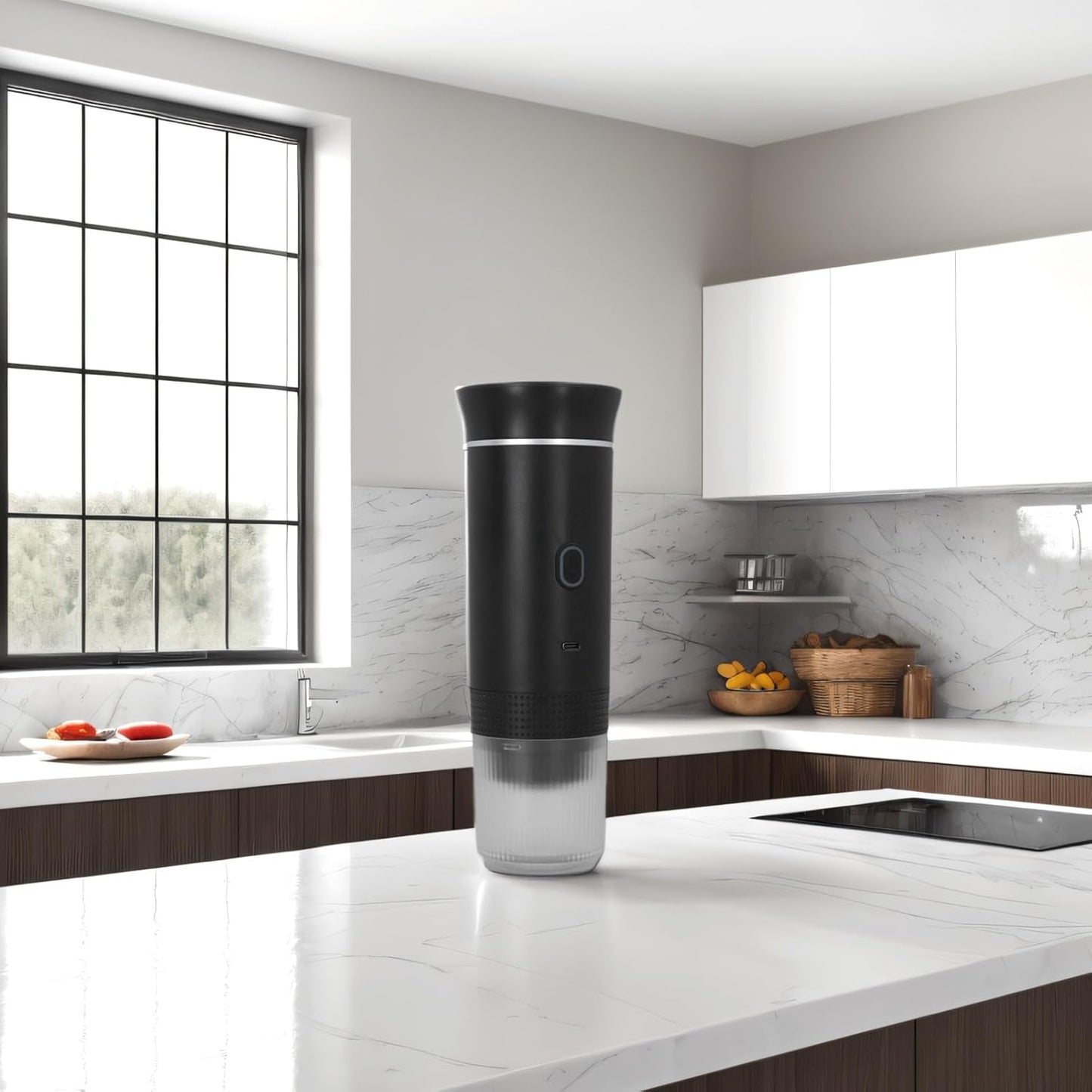 Draagbare Koffiemachine - 3-in-1 Capsule & Poeder - Perfect voor Kamperen-Coffee & Tea-De Bazelaar