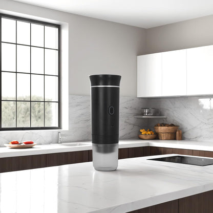 Draagbare Koffiemachine - 3-in-1 Capsule & Poeder - Perfect voor Kamperen-Coffee & Tea-De Bazelaar