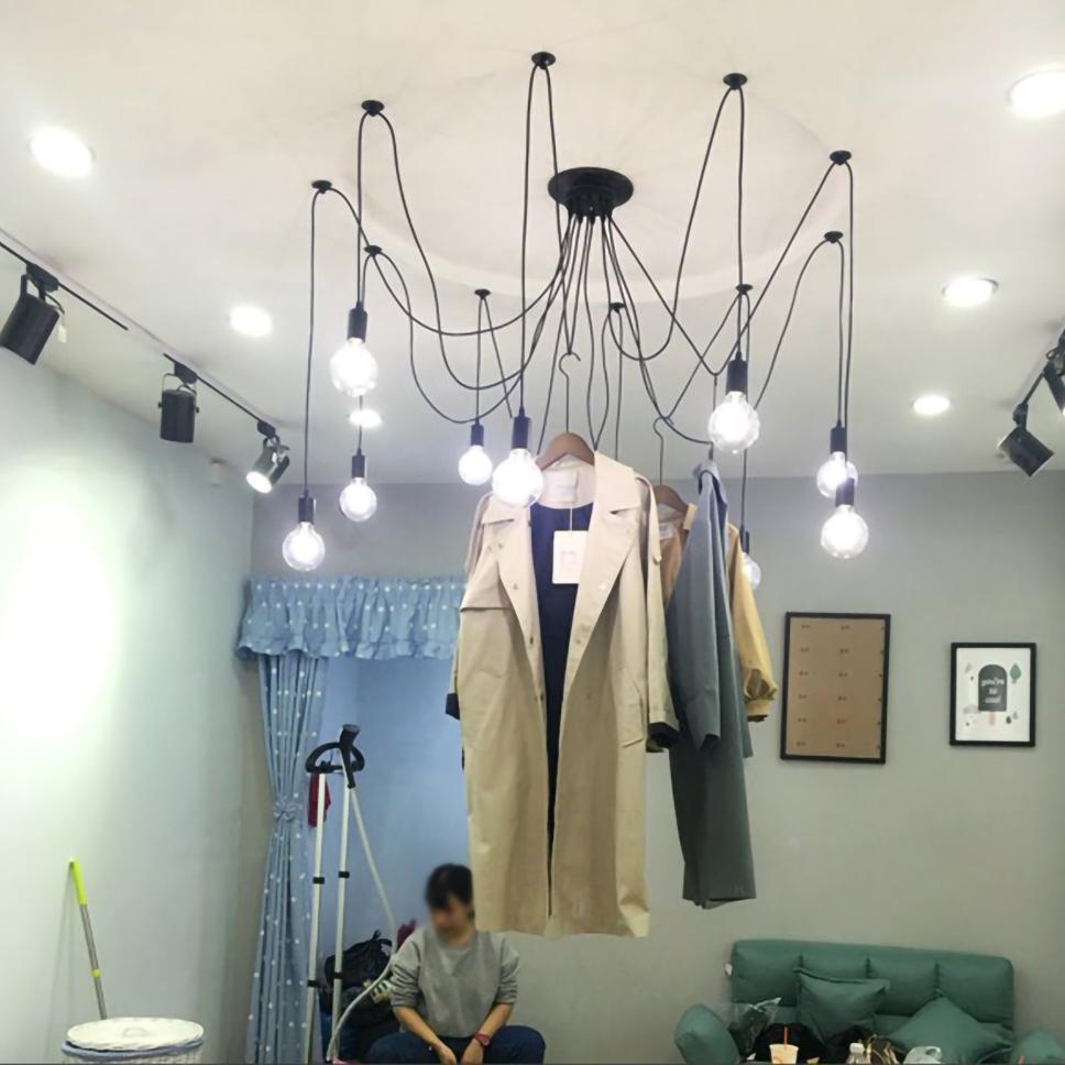 Spider Plafondlamp – Modern Industrieel Design-light decor-De Bazelaar