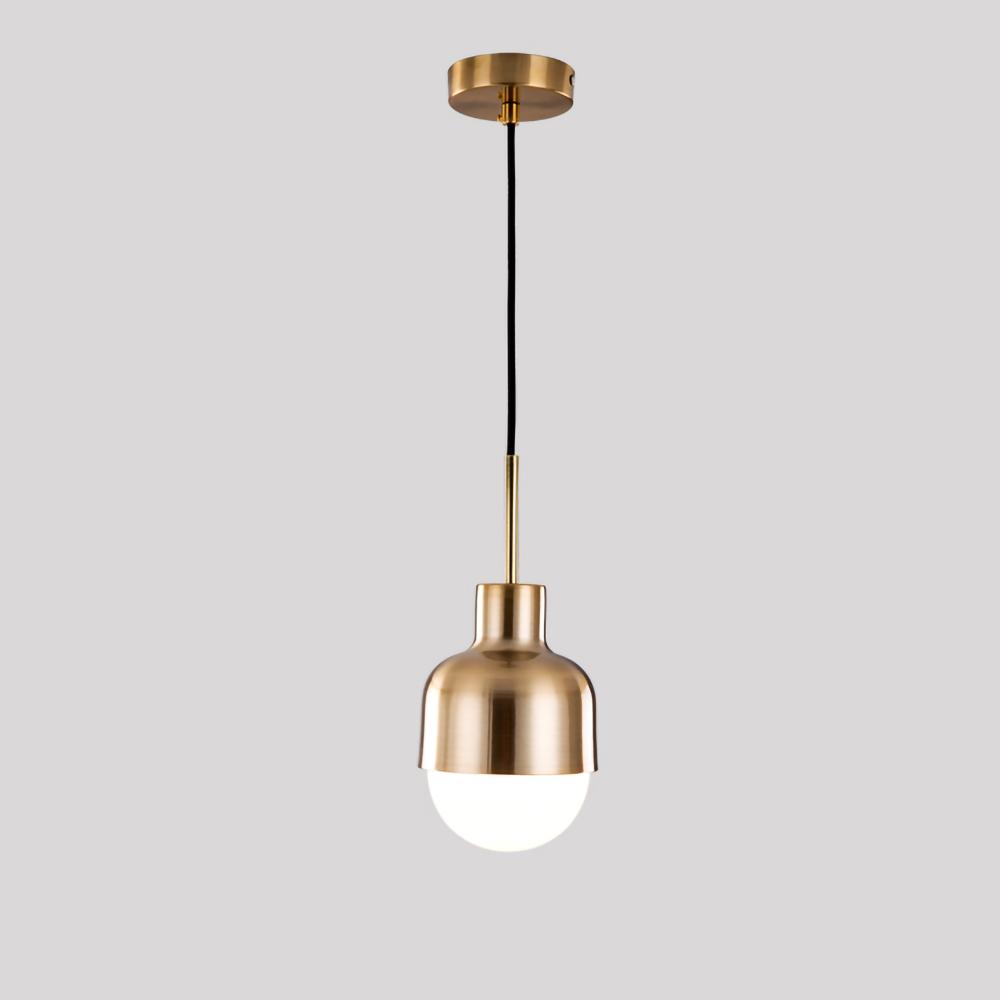 Niku Hanglamp – Luxe Messing & Glas Design-light decor-De Bazelaar