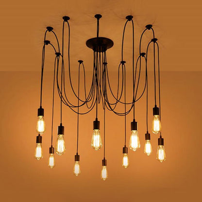 Spider Plafondlamp – Modern Industrieel Design-light decor-De Bazelaar