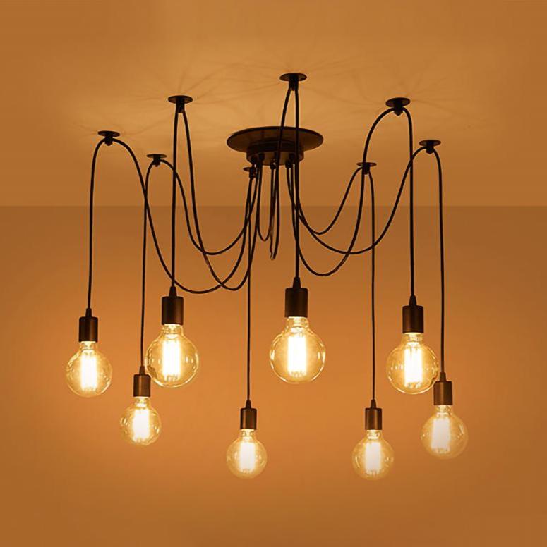 Spider Plafondlamp – Modern Industrieel Design-light decor-De Bazelaar