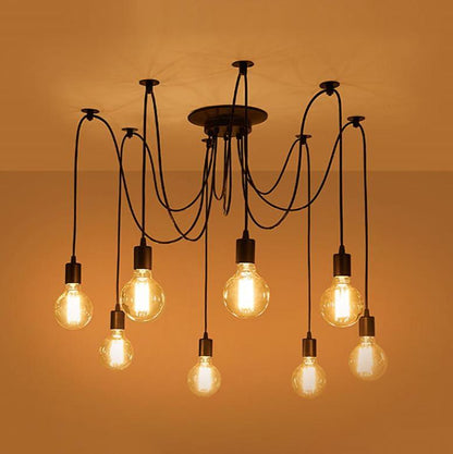 Spider Plafondlamp – Modern Industrieel Design-light decor-De Bazelaar