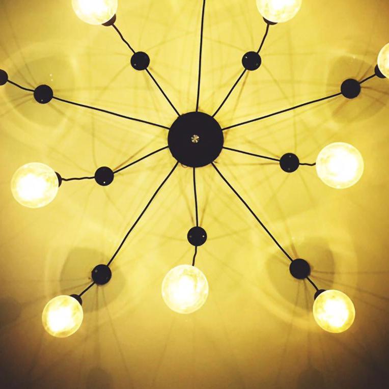 Spider Plafondlamp – Modern Industrieel Design-light decor-De Bazelaar