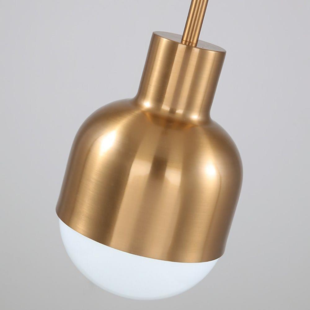 Niku Hanglamp – Luxe Messing & Glas Design-light decor-De Bazelaar