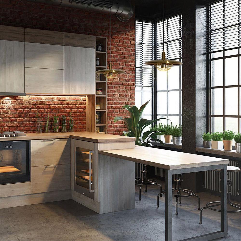 Kasa Nordic Houten Hanglamp met Metaal-light decor-De Bazelaar