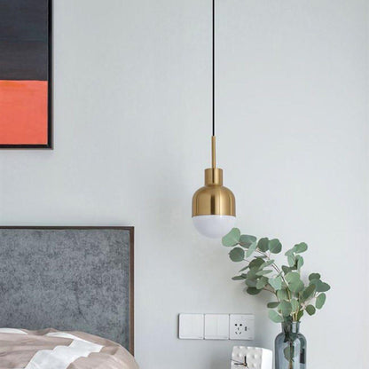 Niku Hanglamp – Luxe Messing & Glas Design-light decor-De Bazelaar