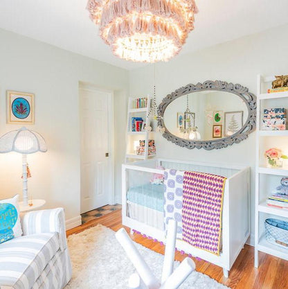 Boheemse Hanglamp met Stoffen Franje-light decor-De Bazelaar