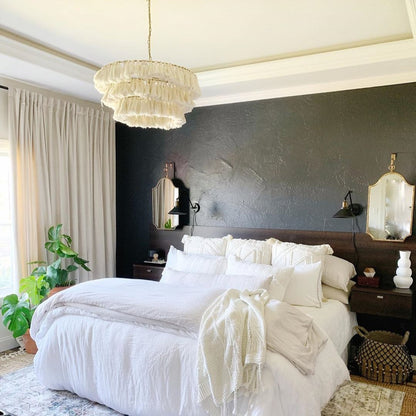 Boheemse Hanglamp met Stoffen Franje-light decor-De Bazelaar