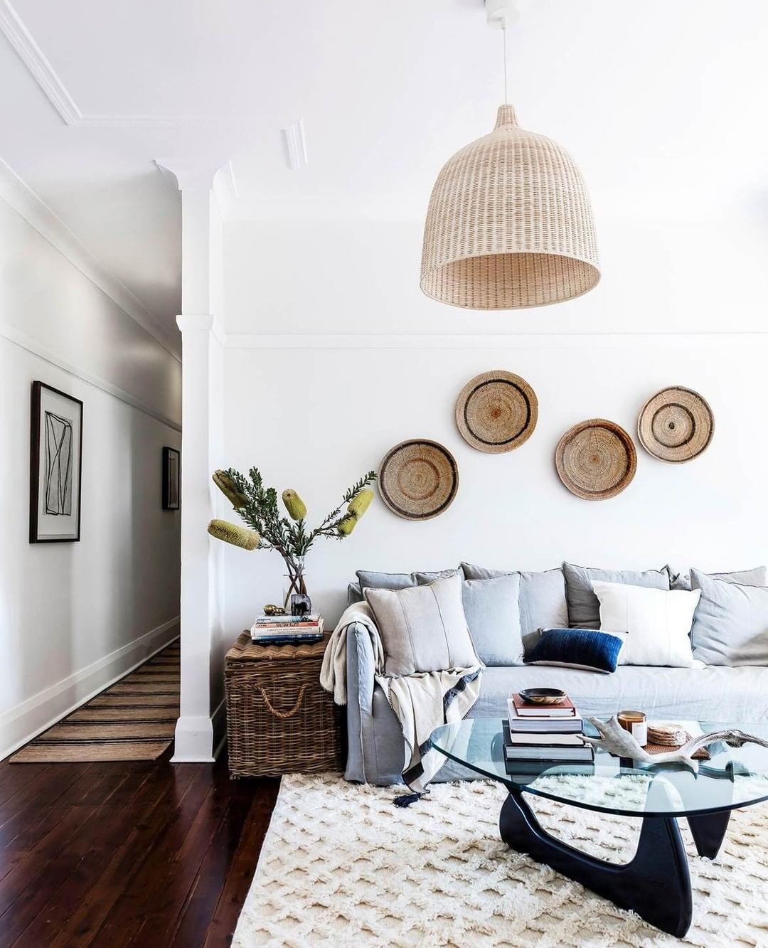 Noordse Rieten Hanglamp – Handgemaakt en Ecologisch-light decor-De Bazelaar