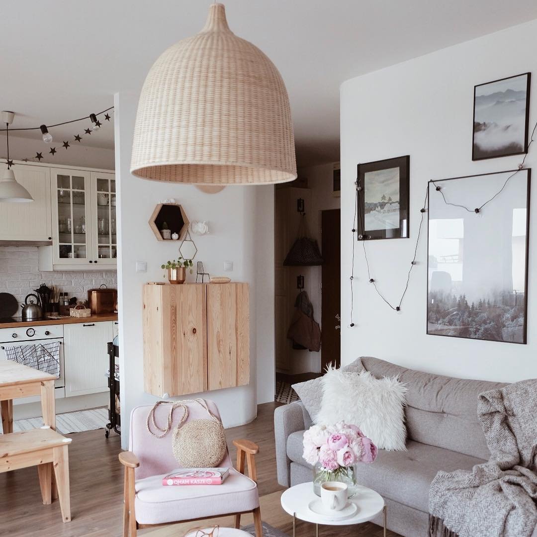 Noordse Rieten Hanglamp – Handgemaakt en Ecologisch-light decor-De Bazelaar