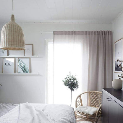 Noordse Rieten Hanglamp – Handgemaakt en Ecologisch-light decor-De Bazelaar