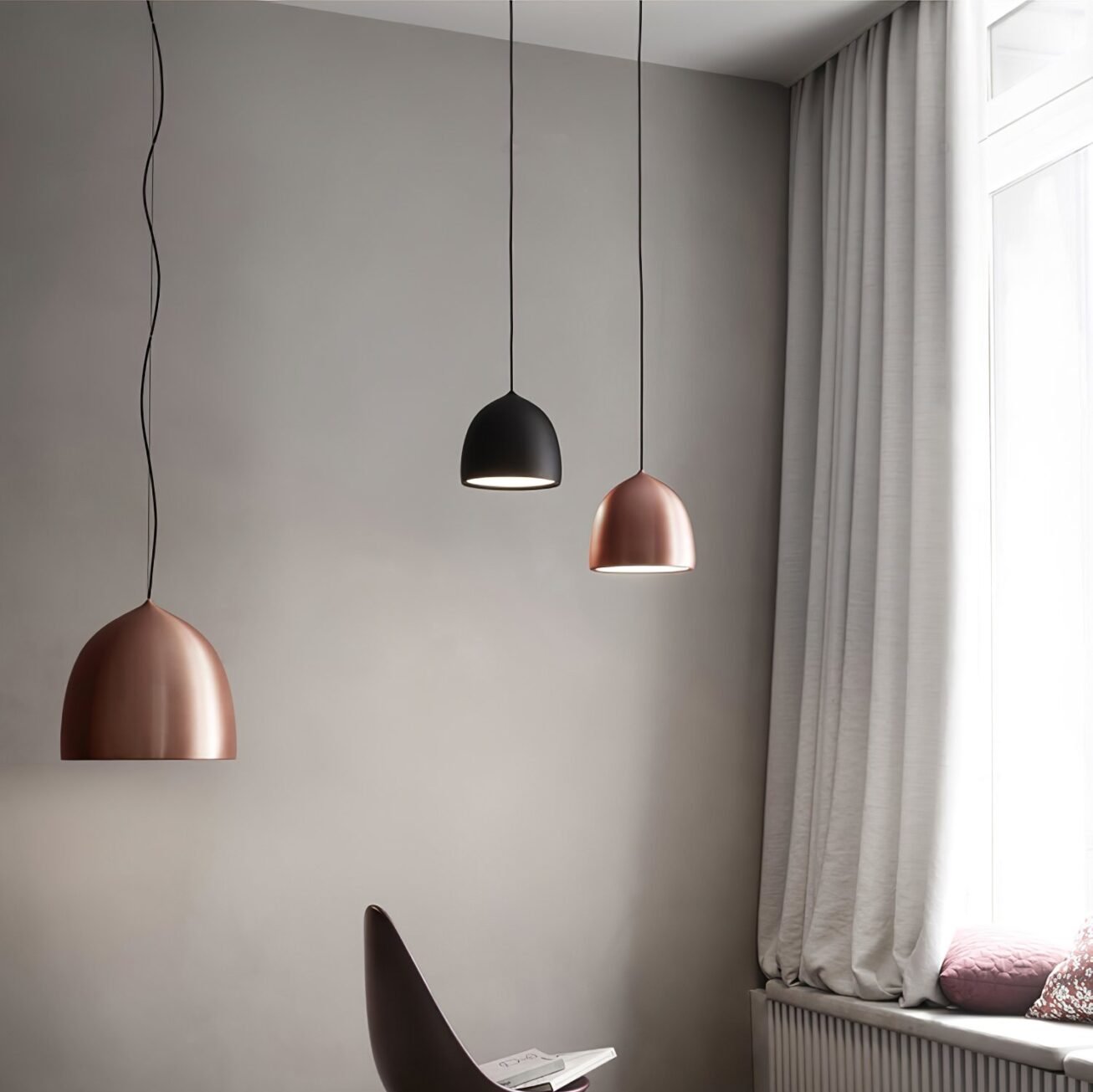 Nordic Suspence Hanglamp - Minimalistisch en Verfijnd Design-lamp-De Bazelaar