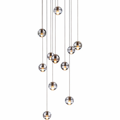 Noordse Kristallen Hanglamp - Luxe Verlichting-light decor-De Bazelaar
