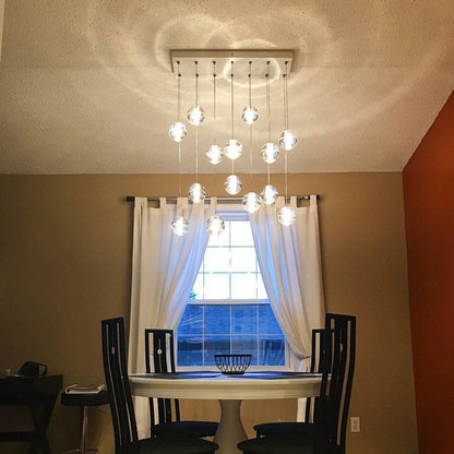 Noordse Kristallen Hanglamp - Luxe Verlichting-light decor-De Bazelaar