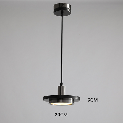 Elegante Moderne Hanglamp met Marmeren Afwerking-light decor-De Bazelaar