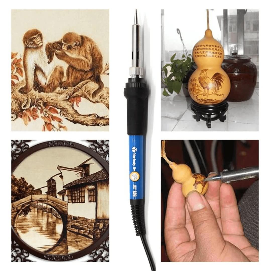 Pyrografie Set | Verhoog je creativiteit! - #Pyrografie Set | Verhoog je creativiteit!De Bazelaar