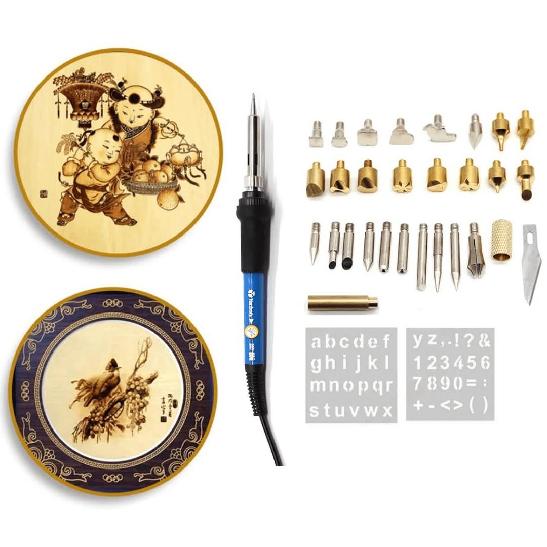 Pyrografie Set | Verhoog je creativiteit! - #Pyrografie Set | Verhoog je creativiteit!De Bazelaar