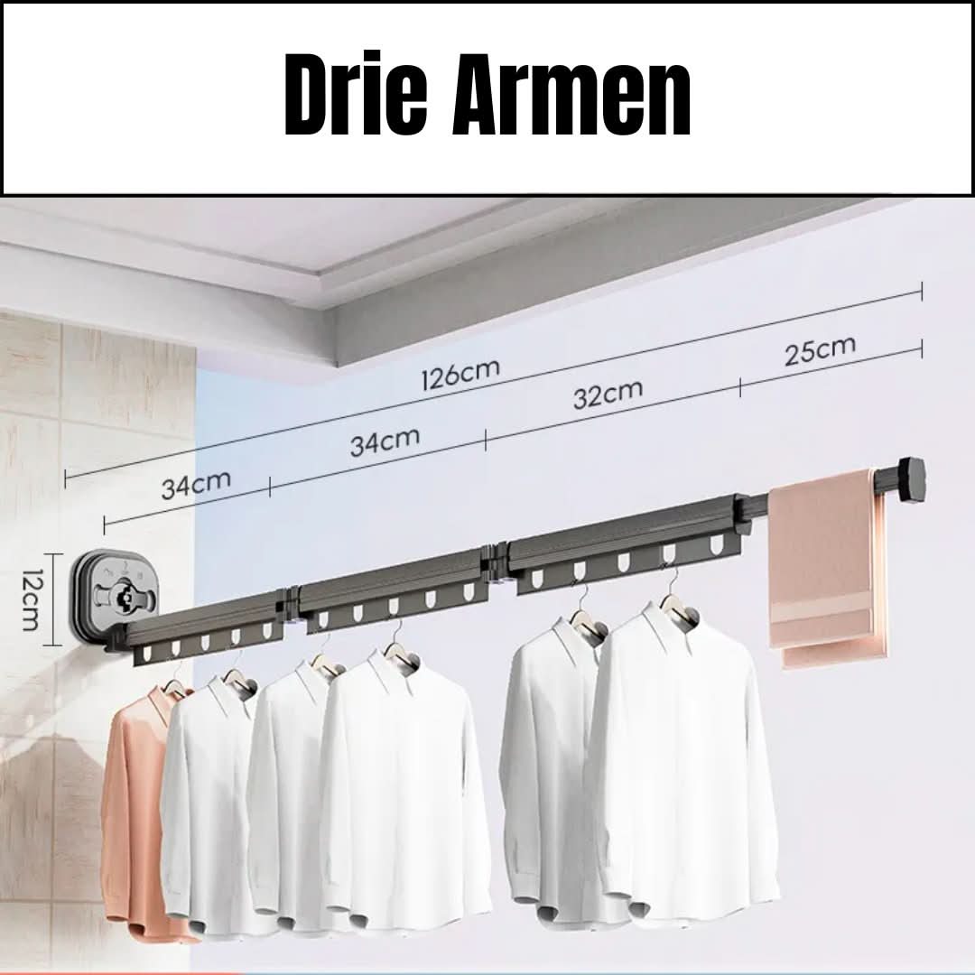 Quick Dry™ | Ruimtebesparend Droogrek - #Quick Dry™ | Ruimtebesparend DroogrekDe Bazelaar