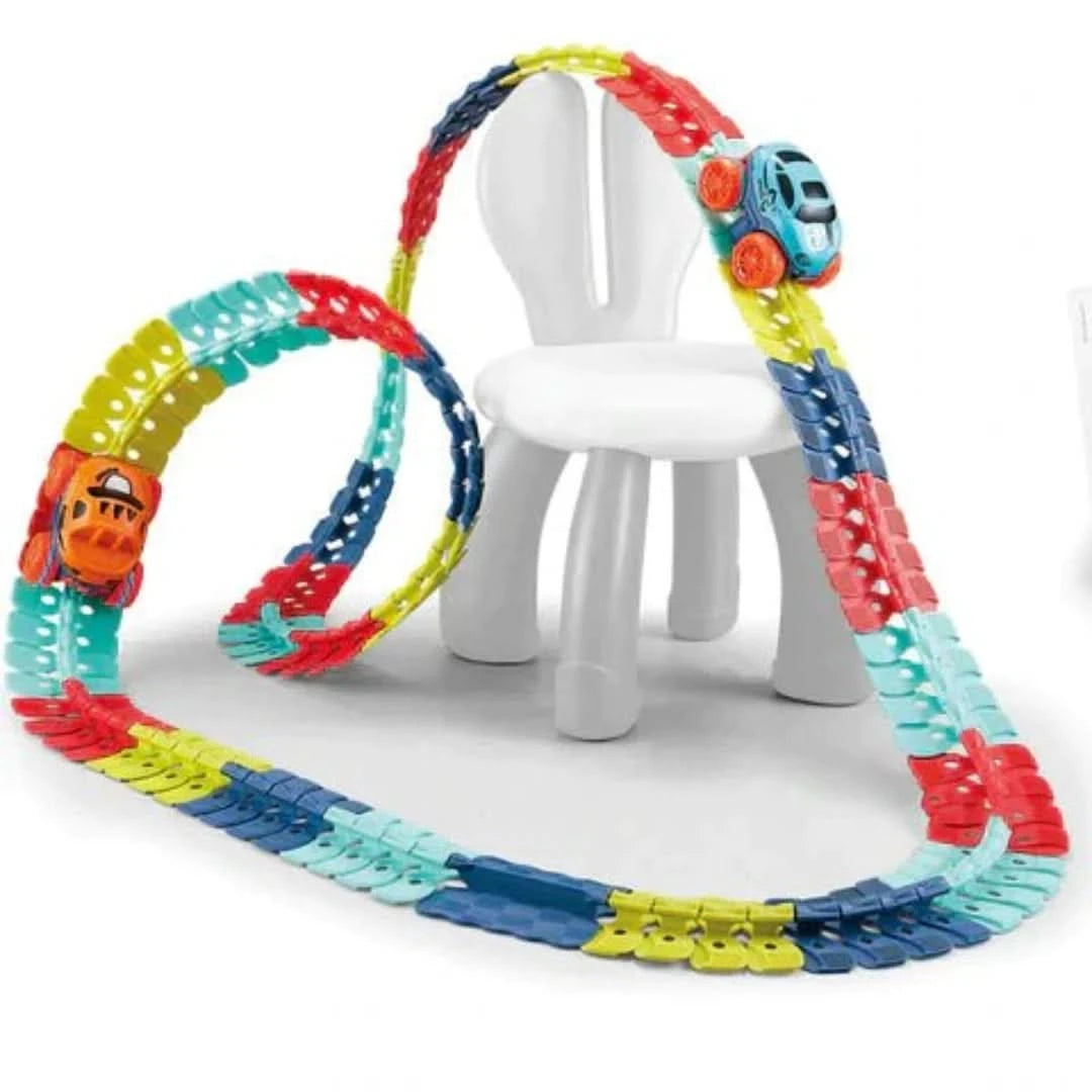 Race-Ready™ | Magnetische Autospeelbaan - #Race-Ready™ | Magnetische AutospeelbaanDe Bazelaar