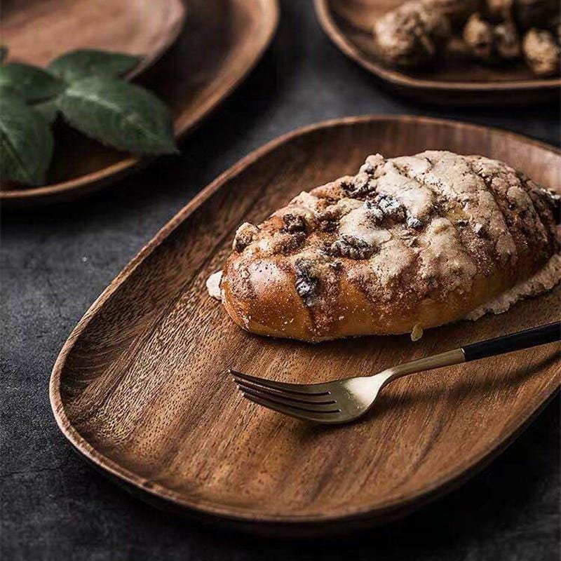Koninklijke Acaciahouten Serveertray - Stijlvol - Duurzaam - Perfect voor Feesten-Cutting & Serving Boards-De Bazelaar