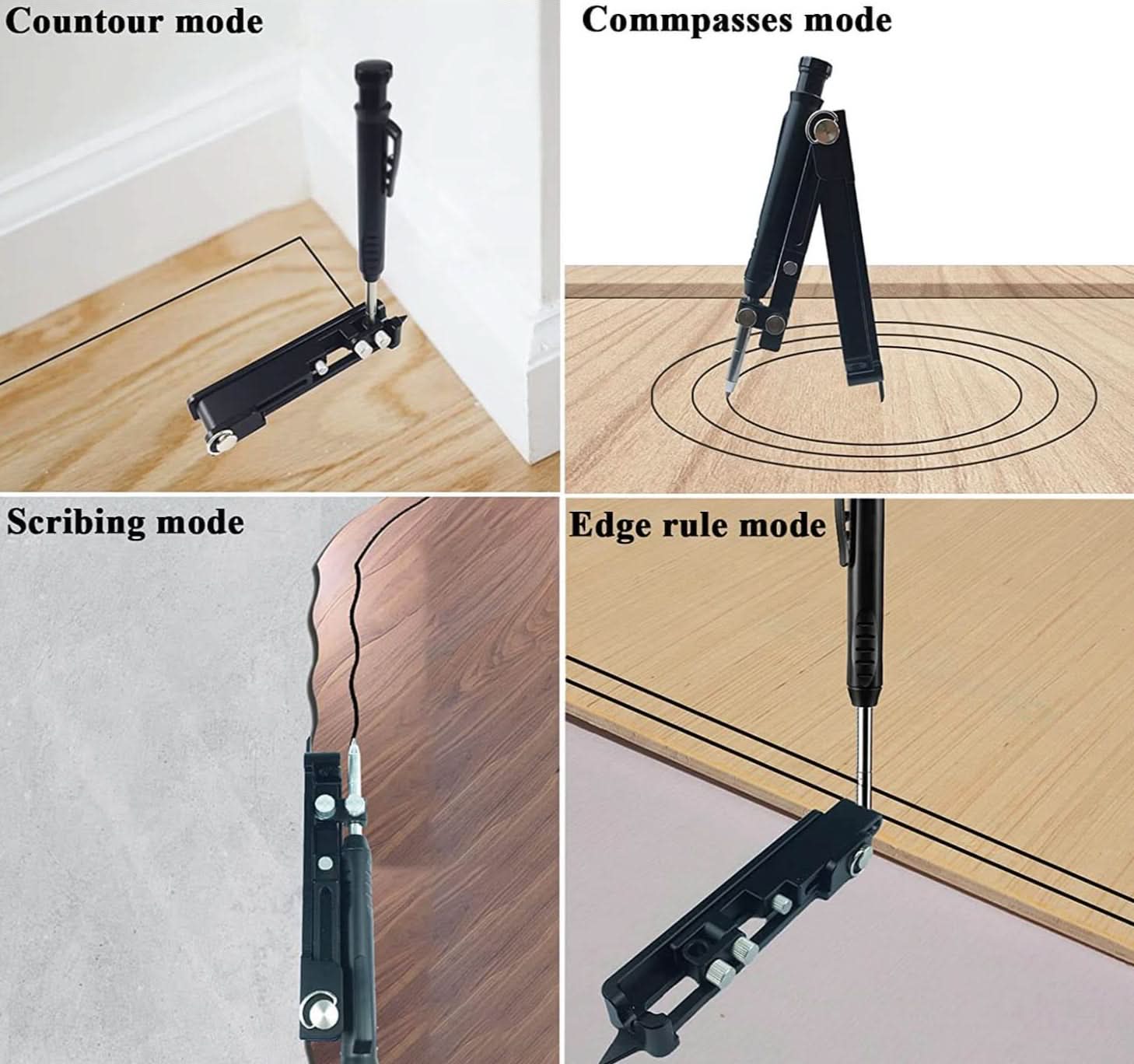 4-in-1 Scribing Tool-DIY & Crafts-De Bazelaar