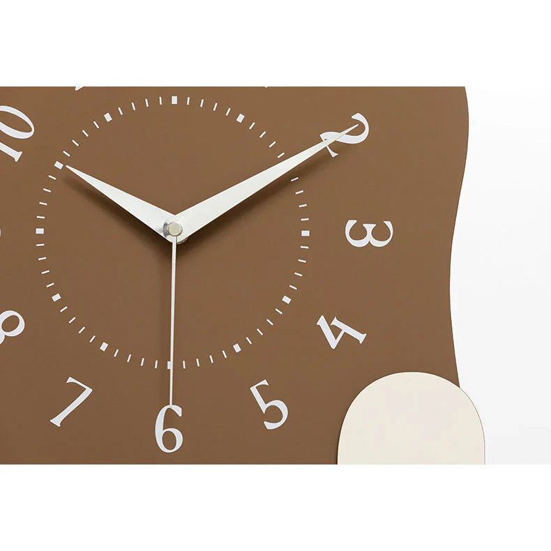 Stille Houten Bureau- en Wandklok - Modern Minimalistisch Design-Wall Clocks-De Bazelaar