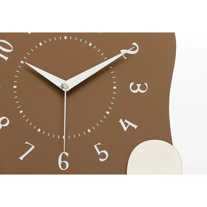 Stille Houten Bureau- en Wandklok - Modern Minimalistisch Design-Wall Clocks-De Bazelaar