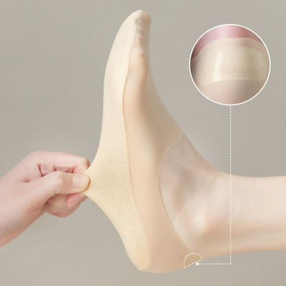 Silk Serene™ | Transparante Antislipsokken - #Silk Serene™ | Transparante AntislipsokkenDe Bazelaar