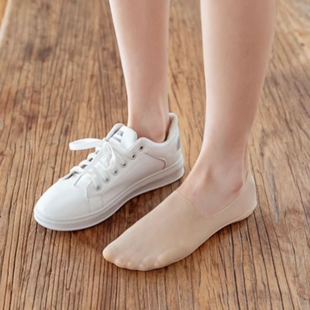 Silk Serene™ | Transparante Antislipsokken - #Silk Serene™ | Transparante AntislipsokkenDe Bazelaar