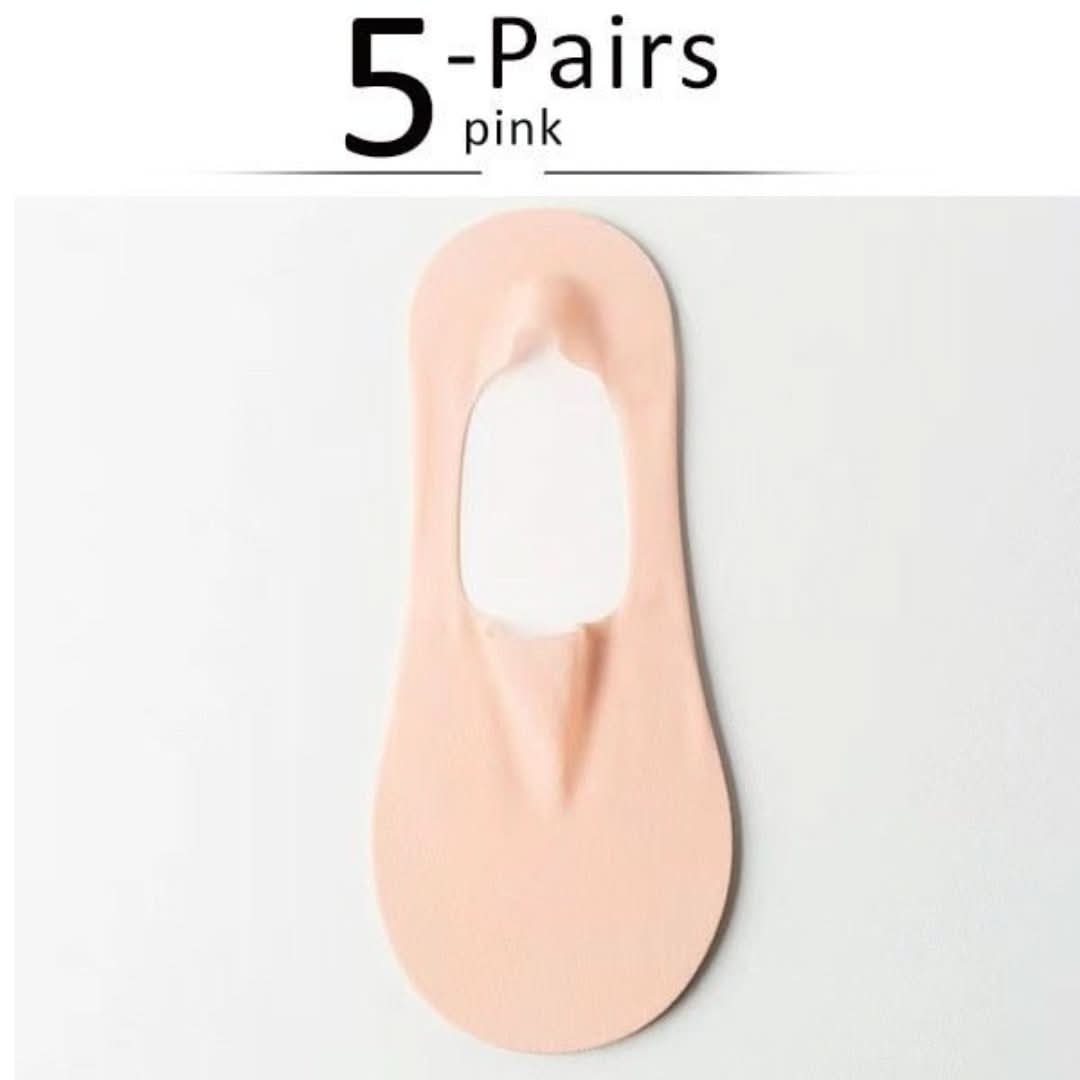 Silk Serene™ | Transparante Antislipsokken - #Silk Serene™ | Transparante AntislipsokkenDe Bazelaar