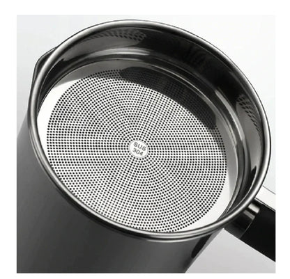 RVS Oliefilterpot - Duurzame Zeef - Efficiënt en Milieuvriendelijk-Cookware-De Bazelaar