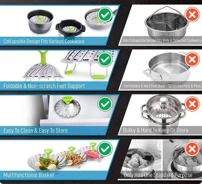 Stoommand | Roestvrij Staal & Opvouwbaar - #Stoommand | Roestvrij Staal & OpvouwbaarDe Bazelaar