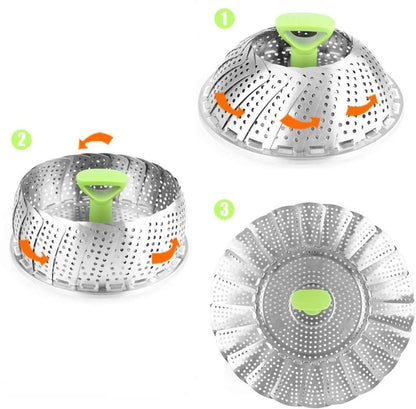 Stoommand | Roestvrij Staal & Opvouwbaar - #Stoommand | Roestvrij Staal & OpvouwbaarDe Bazelaar