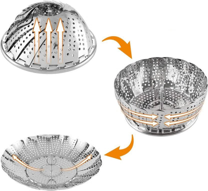 Stoommand | Roestvrij Staal & Opvouwbaar - #Stoommand | Roestvrij Staal & OpvouwbaarDe Bazelaar