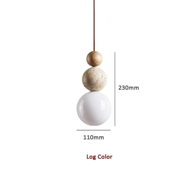 Travertin Hanglamp – Minimalistisch & Stijlvol Design-light decor-De Bazelaar