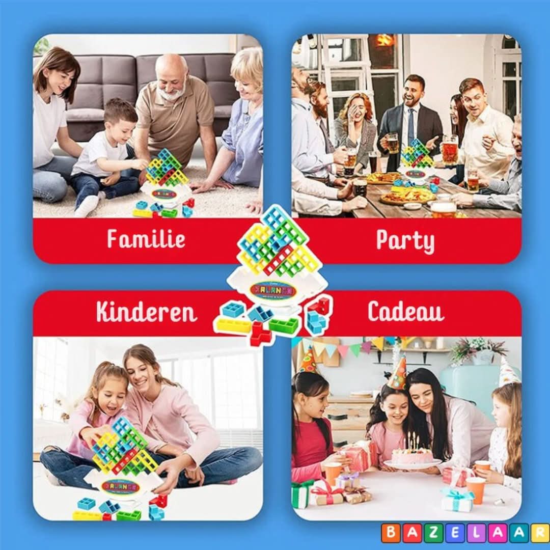 Tetris Tower | Balans spel - #Tetris Tower | Balans spelDe Bazelaar