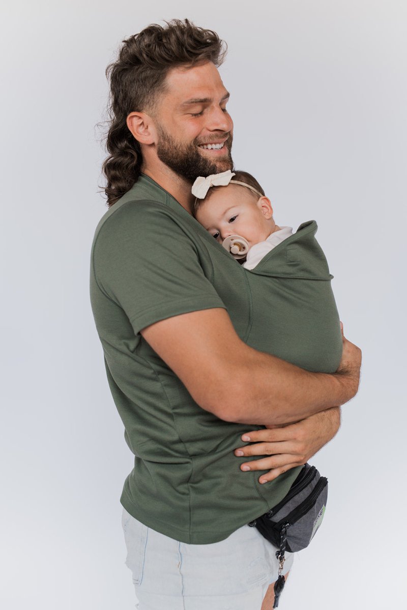 Premium Baby Draagshirt - Stijlvol & Comfortabel Draaggemak-Shirts-De Bazelaar